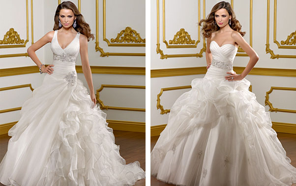 Rochii de mireasa Mori Lee colectie 2012